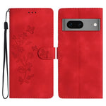 Custodia per telefono in pelle con motivo a farfalla in rilievo, For Google Pixel 7 Pro, For Google Pixel 7, For Google Pixel 6a, For Google Pixel 6 Pro