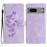 Custodia per telefono in pelle con motivo a farfalla in rilievo, For Google Pixel 7 Pro, For Google Pixel 7, For Google Pixel 6a, For Google Pixel 6 Pro