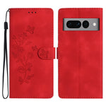 Custodia per telefono in pelle con motivo a farfalla in rilievo, For Google Pixel 7 Pro, For Google Pixel 7, For Google Pixel 6a, For Google Pixel 6 Pro