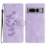 Custodia per telefono in pelle con motivo a farfalla in rilievo, For Google Pixel 7 Pro, For Google Pixel 7, For Google Pixel 6a, For Google Pixel 6 Pro