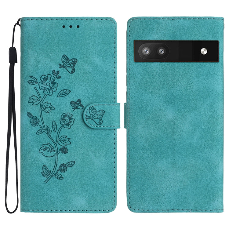 Custodia per telefono in pelle con motivo a farfalla in rilievo, For Google Pixel 7 Pro, For Google Pixel 7, For Google Pixel 6a, For Google Pixel 6 Pro