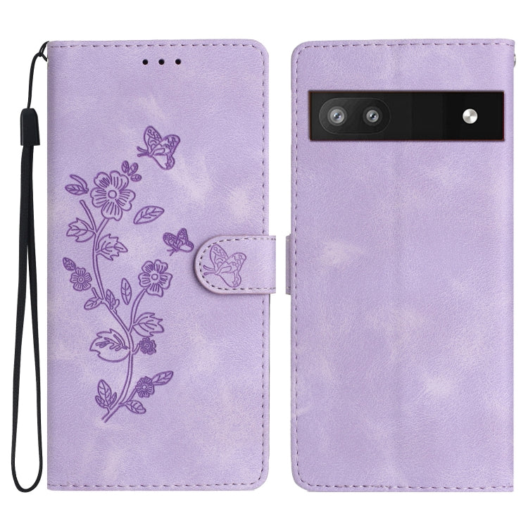 Custodia per telefono in pelle con motivo a farfalla in rilievo, For Google Pixel 7 Pro, For Google Pixel 7, For Google Pixel 6a, For Google Pixel 6 Pro