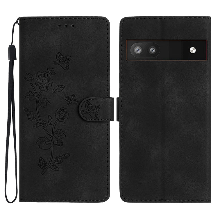 Custodia per telefono in pelle con motivo a farfalla in rilievo, For Google Pixel 7 Pro, For Google Pixel 7, For Google Pixel 6a, For Google Pixel 6 Pro