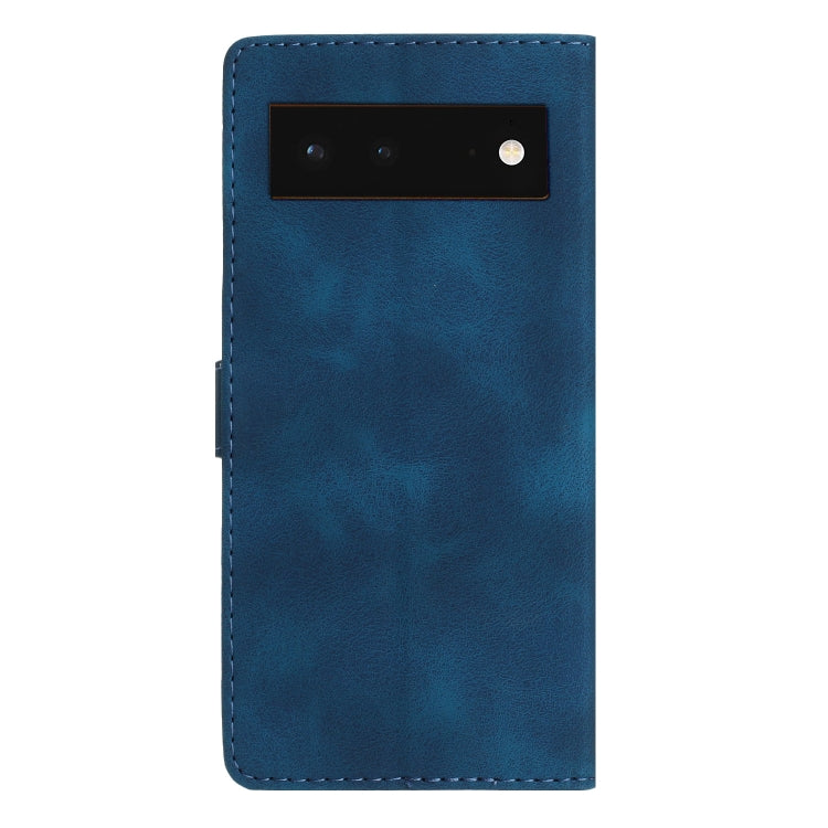 Custodia per telefono in pelle con motivo a farfalla in rilievo, For Google Pixel 6
