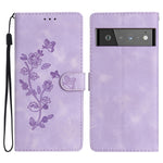 Custodia per telefono in pelle con motivo a farfalla in rilievo, For Google Pixel 7 Pro, For Google Pixel 7, For Google Pixel 6a, For Google Pixel 6 Pro