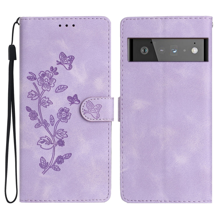 Custodia per telefono in pelle con motivo a farfalla in rilievo, For Google Pixel 7 Pro, For Google Pixel 7, For Google Pixel 6a, For Google Pixel 6 Pro