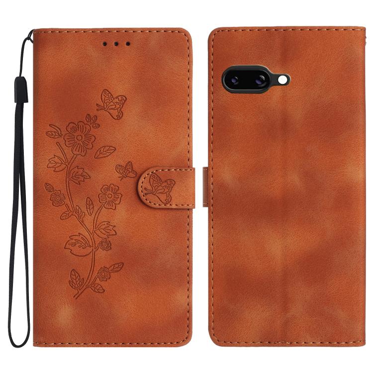 Custodia per telefono in pelle con motivo a farfalla in rilievo, For Google Pixel 9a, For Google Pixel 8 Pro, For Google Pixel 8, For Google Pixel 7a