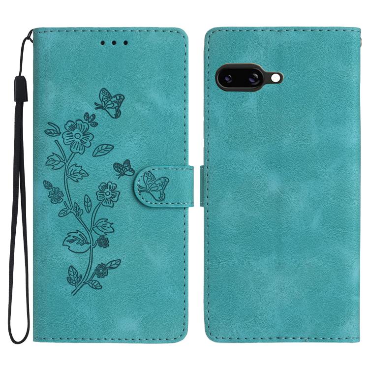 Custodia per telefono in pelle con motivo a farfalla in rilievo, For Google Pixel 9a, For Google Pixel 8 Pro, For Google Pixel 8, For Google Pixel 7a