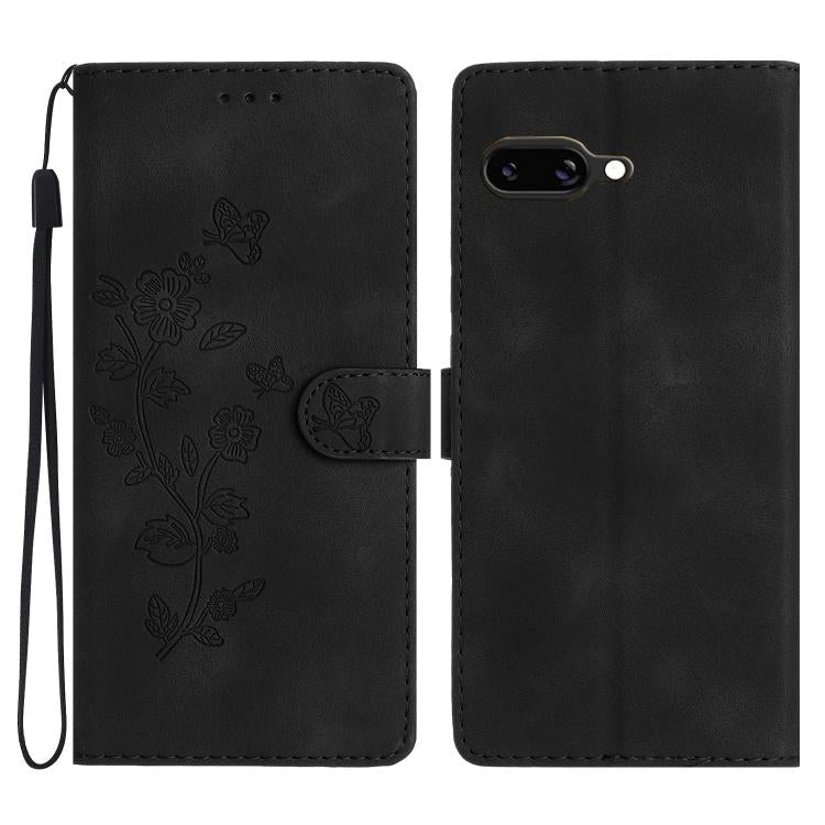 Custodia per telefono in pelle con motivo a farfalla in rilievo, For Google Pixel 9a, For Google Pixel 8 Pro, For Google Pixel 8, For Google Pixel 7a