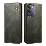 Custodia per telefono in pelle con trama di cavallo pazzo in cera d'olio, For vivo S20 5G, For vivo S20 Pro 5G, For vivo Y19s 4G, For vivo X200, For vivo X200 Pro mini, For vivo X200 Pro