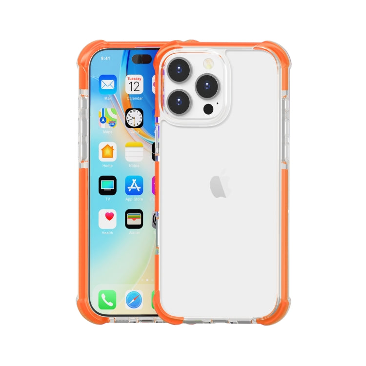 TPU antiurto a quattro angoli + custodia per telefono in acrilico, For iPhone 16 Pro Max, For iPhone 16 Pro