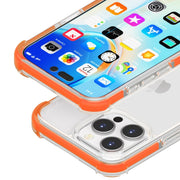 TPU antiurto a quattro angoli + custodia per telefono in acrilico, For iPhone 16 Pro Max, For iPhone 16 Pro