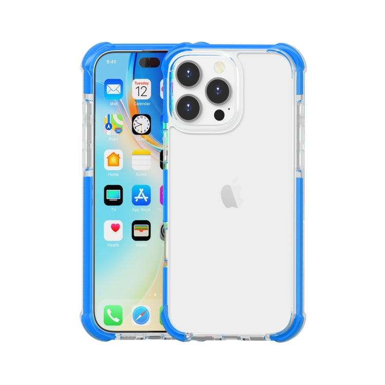 Custodia TPU antiurto con angoli rinforzati per iPhone 16 Pro Max
