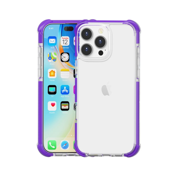 Custodia TPU antiurto con angoli rinforzati per iPhone 16 Pro Max