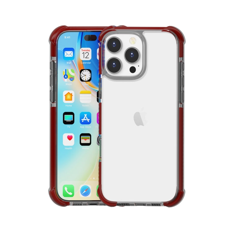 Custodia TPU antiurto con angoli rinforzati per iPhone 16 Pro Max