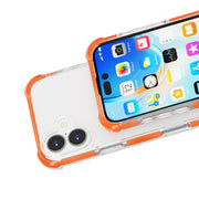 TPU antiurto a quattro angoli + custodia per telefono in acrilico, For iPhone 16 Plus, For iPhone 16