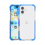 Custodia TPU antiurto con angoli rinforzati per iPhone 16 Plus