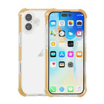 Custodia TPU antiurto con angoli rinforzati per iPhone 16 Plus