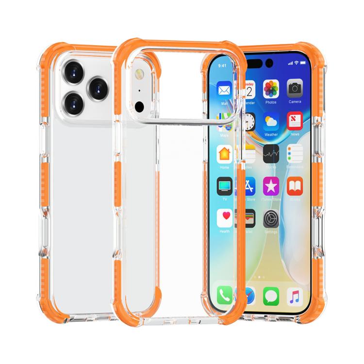Custodia TPU antiurto con angoli rinforzati per iPhone 17 Pro Max