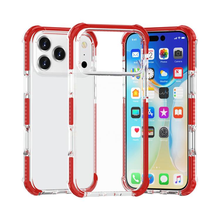 Custodia TPU antiurto con angoli rinforzati per iPhone 17 Pro Max