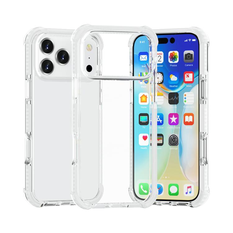 Custodia TPU antiurto con angoli rinforzati per iPhone 17 Pro Max