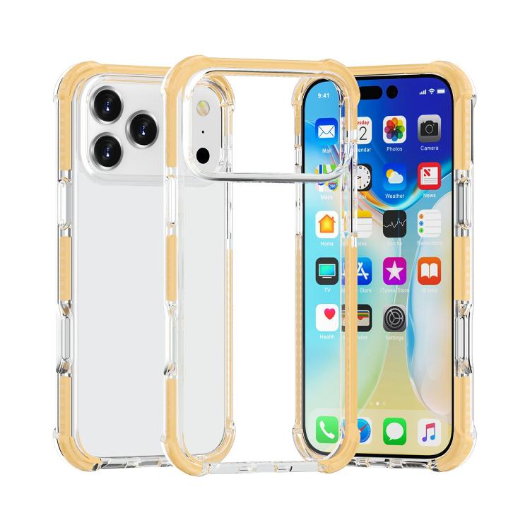 Custodia TPU antiurto con angoli rinforzati per iPhone 17 Pro Max