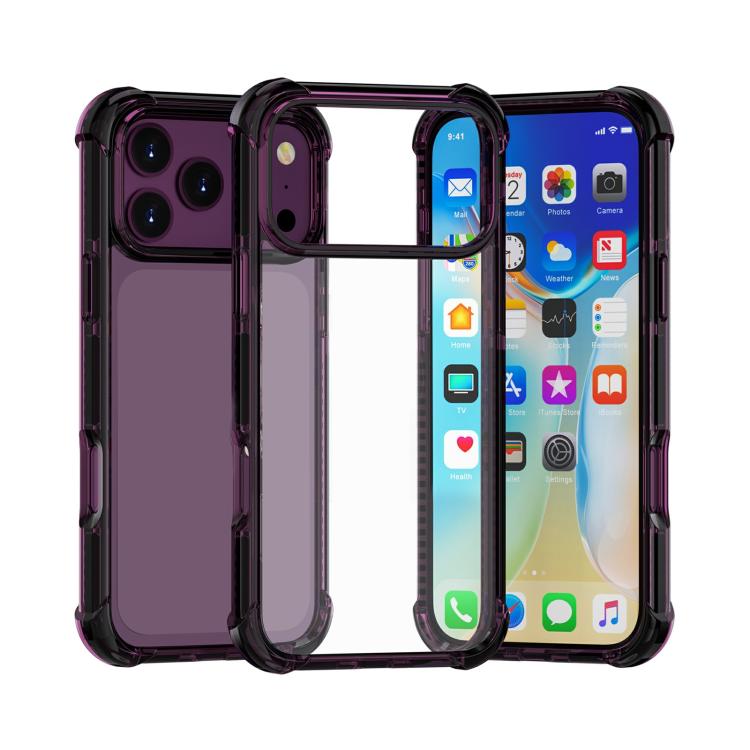 Custodia TPU antiurto con angoli rinforzati per iPhone 17 Pro Max