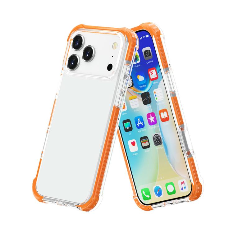 Custodia TPU antiurto con angoli rinforzati per iPhone 17 Pro Max