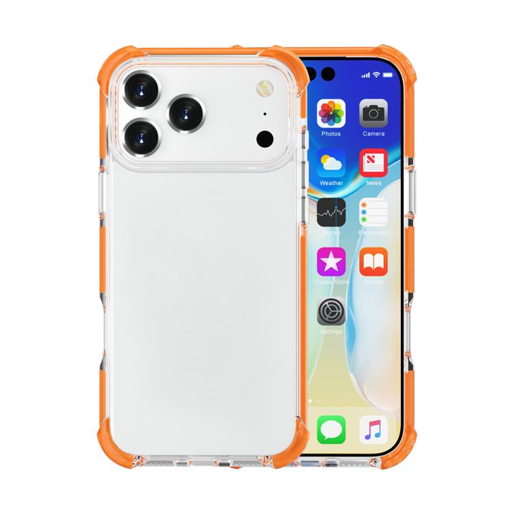 Custodia TPU antiurto con angoli rinforzati per iPhone 17 Pro Max