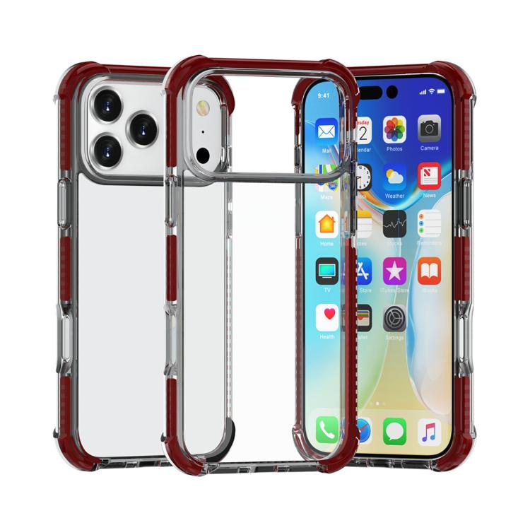 Custodia TPU antiurto con angoli rinforzati per iPhone 17 Pro Max