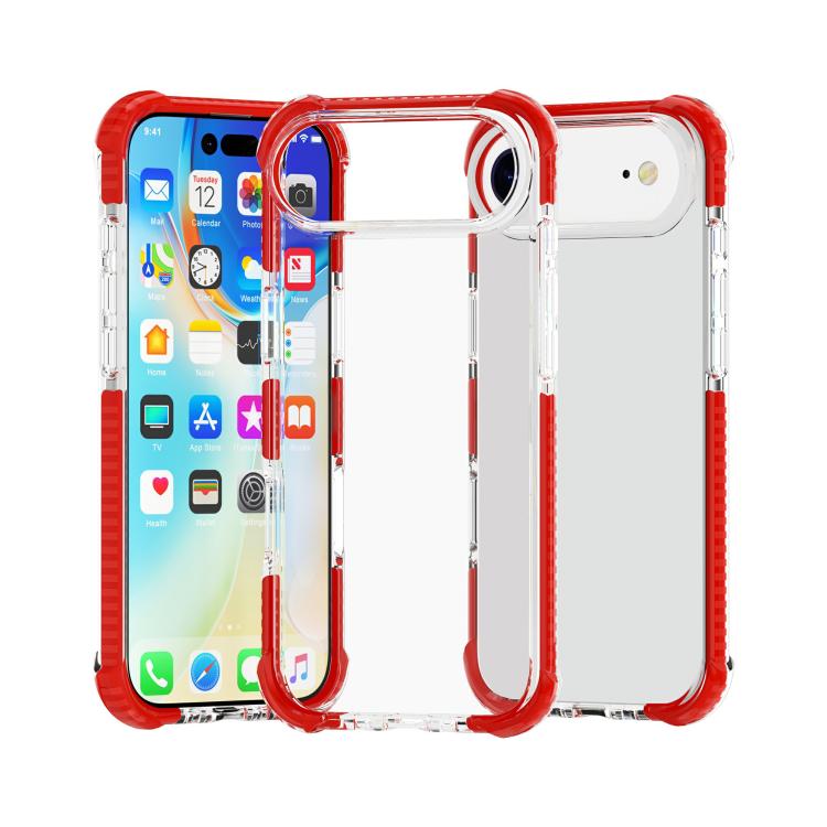 Custodia TPU antiurto con angoli rinforzati per iPhone 17