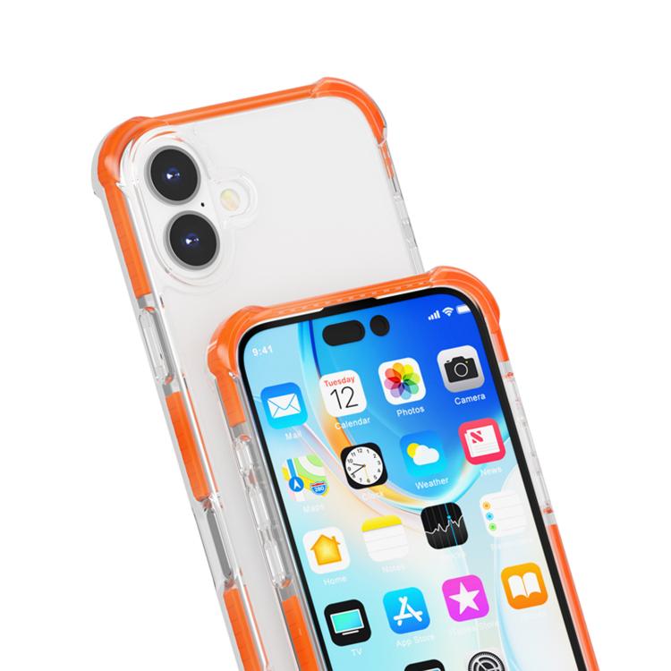 Custodia TPU antiurto con angoli rinforzati per iPhone 17