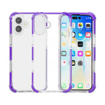 Custodia TPU antiurto con angoli rinforzati per iPhone 17