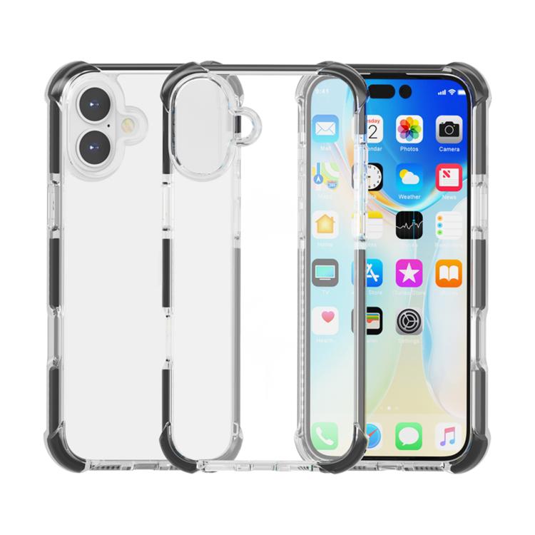 TPU antiurto a quattro angoli + custodia per telefono in acrilico, For iPhone 17, For iPhone 17 Air