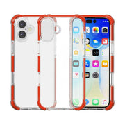 TPU antiurto a quattro angoli + custodia per telefono in acrilico, For iPhone 17, For iPhone 17 Air