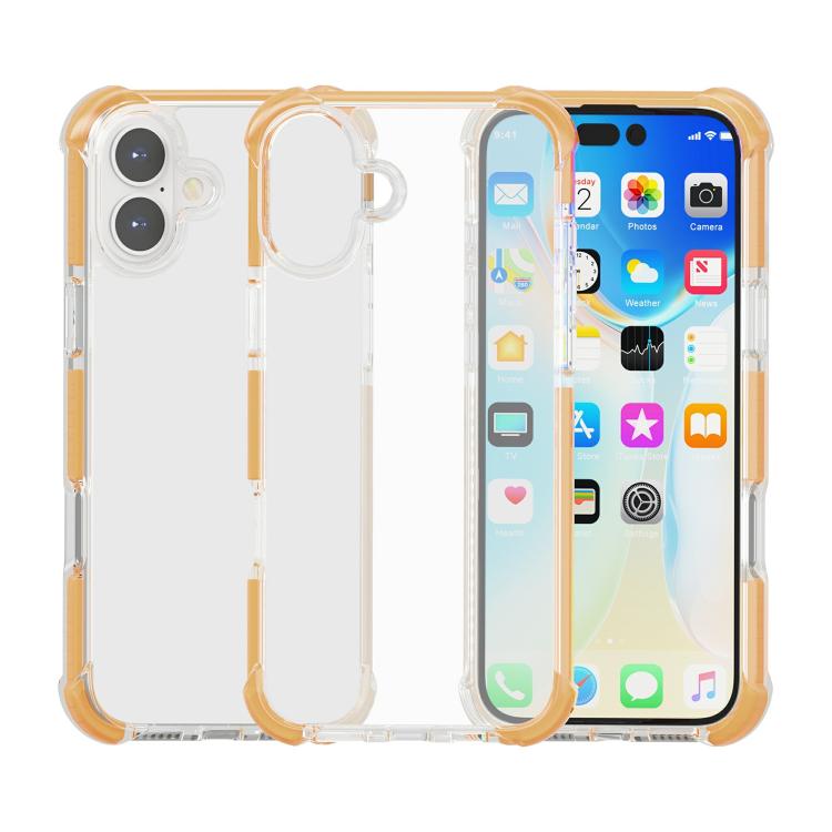 TPU antiurto a quattro angoli + custodia per telefono in acrilico, For iPhone 17, For iPhone 17 Air