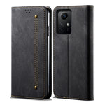 Custodia portafoglio in pelle per Xiaomi Redmi Note 12S