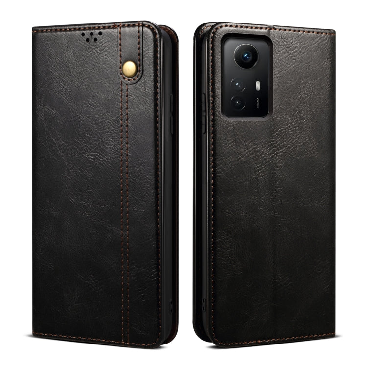 Custodia portafoglio in pelle per Xiaomi Redmi Note 12S