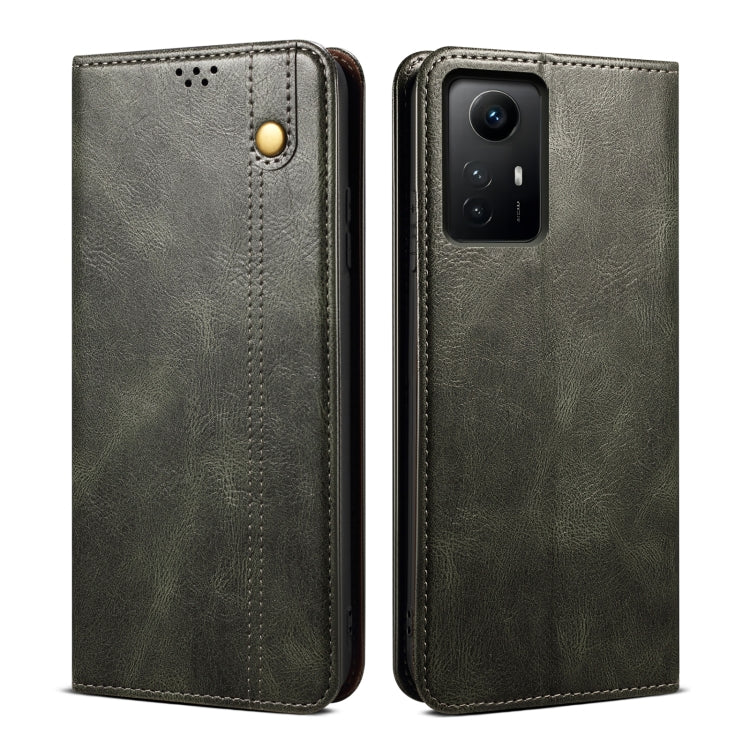 Custodia portafoglio in pelle per Xiaomi Redmi Note 12S