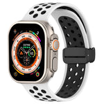 Cinturino in silicone con fibbia magnetica, For Apple Watch Ultra 49mm