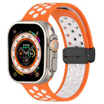 Cinturino in silicone con fibbia magnetica, For Apple Watch Ultra 49mm