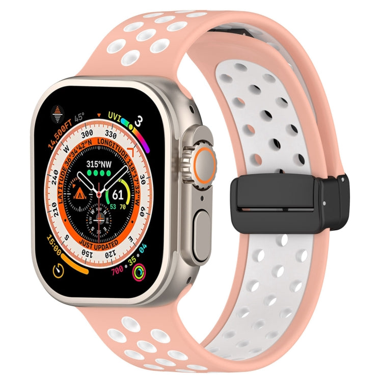 Cinturino in silicone con fibbia magnetica, For Apple Watch Ultra 49mm