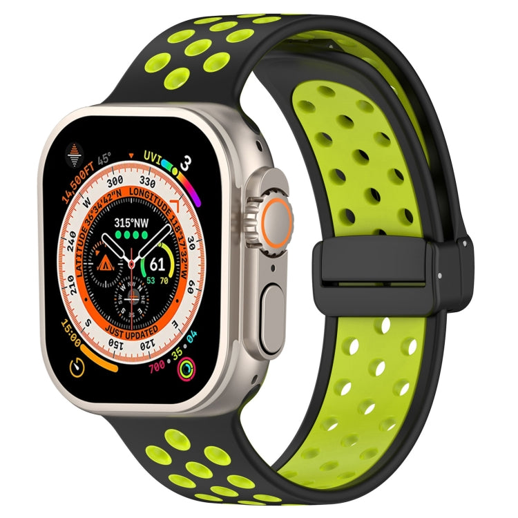 Cinturino in silicone con fibbia magnetica, For Apple Watch Ultra 49mm
