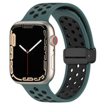 Cinturino in silicone con fibbia magnetica, For Apple Watch 8 45mm