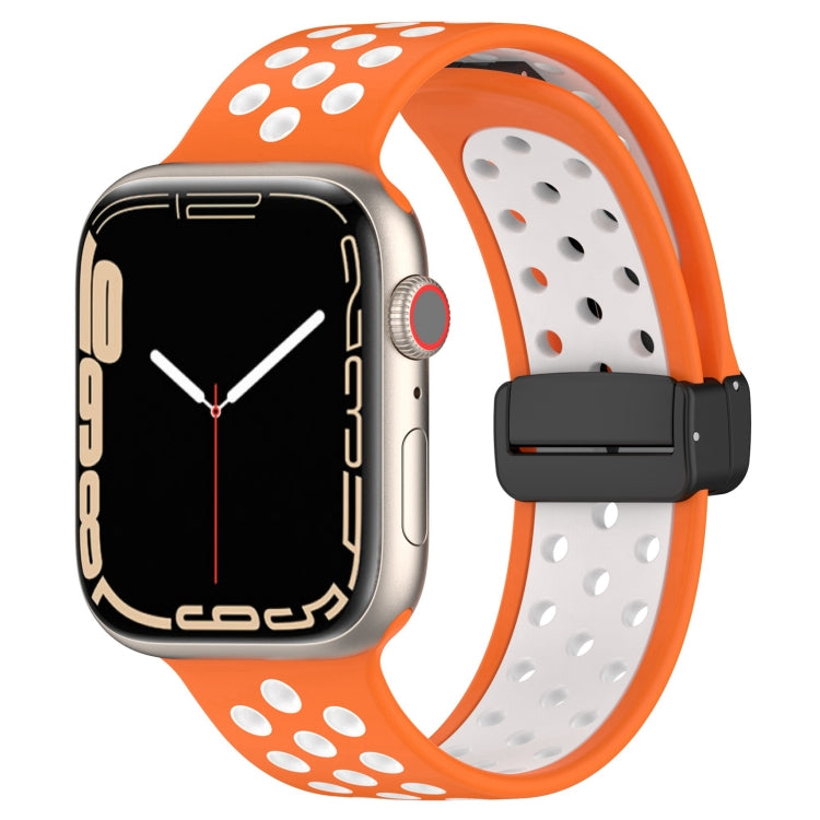 Cinturino in silicone con fibbia magnetica, For Apple Watch SE 2022 44mm