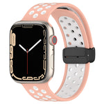 Cinturino in silicone con fibbia magnetica, For Apple Watch SE 2022 44mm