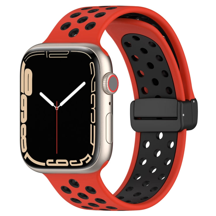 Cinturino in silicone con fibbia magnetica, For Apple Watch SE 2022 44mm