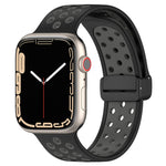 Cinturino in silicone con fibbia magnetica, For Apple Watch 7 41mm