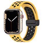 Cinturino in silicone con fibbia magnetica, For Apple Watch 7 41mm
