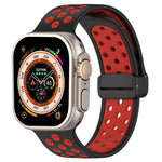Cinturino in silicone con fibbia magnetica, For Apple Watch SE 2023 44mm